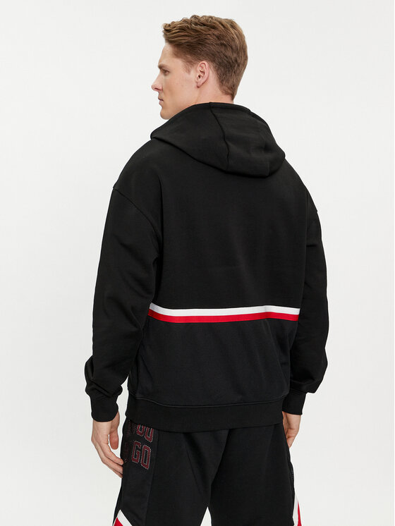 HUGO Hugo Felpa Danody 50510166 Nero Relaxed Fit