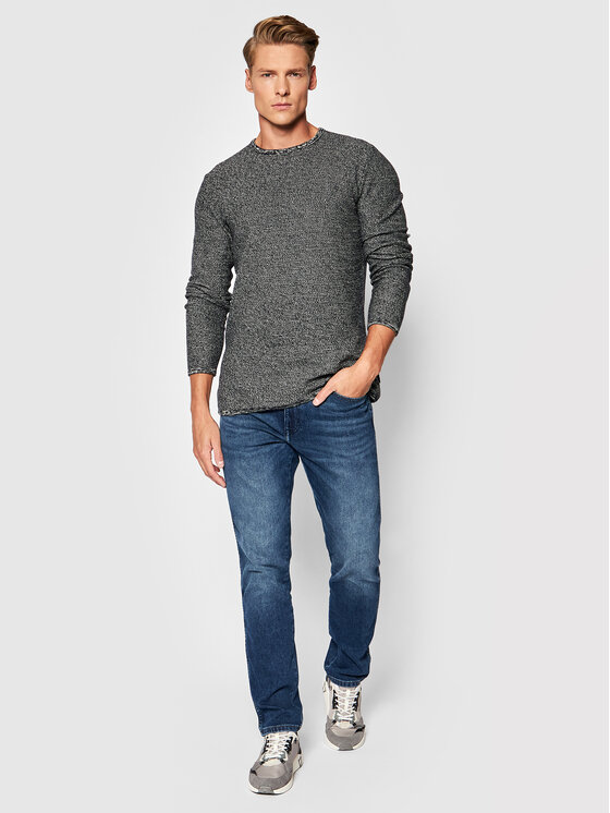 Wrangler Wrangler Jeans Texas W12SU551H 112141159 Blu scuro Slim Fit
