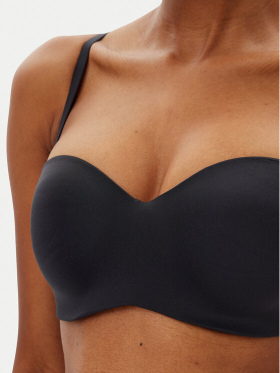 Hunkemöller Hunkemöller Sutien Push-up Smooth 206740 Negru
