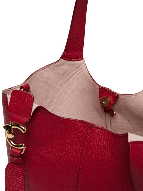 Coccinelle Coccinelle Ročna torba E1 SHA 11 02 01 Bordo rdeča