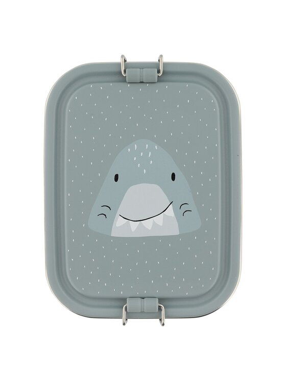 Lunchbox Trixie Baby, Mały stalowy lunch box - Rekin
