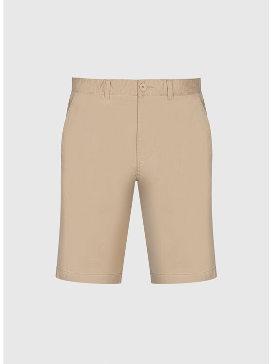 Pako Lorente Pako Lorente Szorty materiałowe P26SN-WS-007 Beżowy Regular Fit