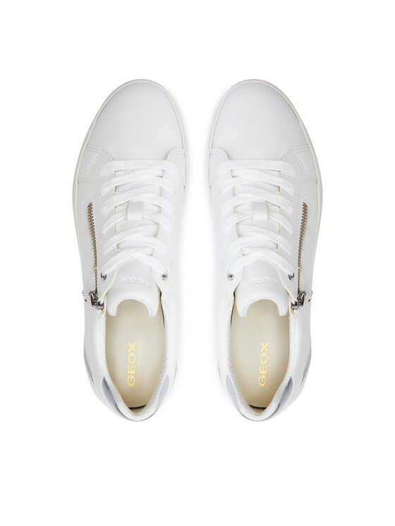 Geox Geox Sneakersy D Blomiee D366HE 054AJ C0007 Biela