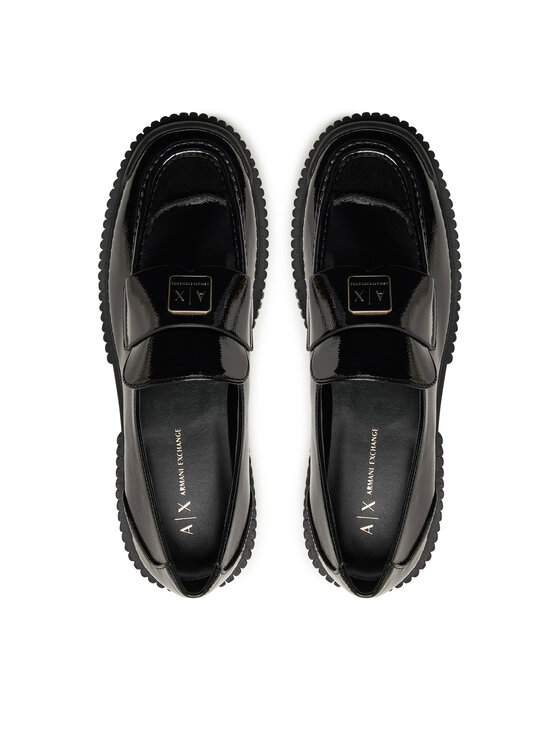 Armani Exchange Armani Exchange Loafersy XW001672 AF17478 UC001 Černá