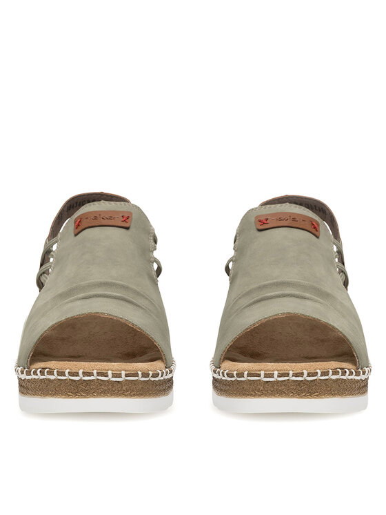 Rieker Rieker Sandalen V1261-52 Grün