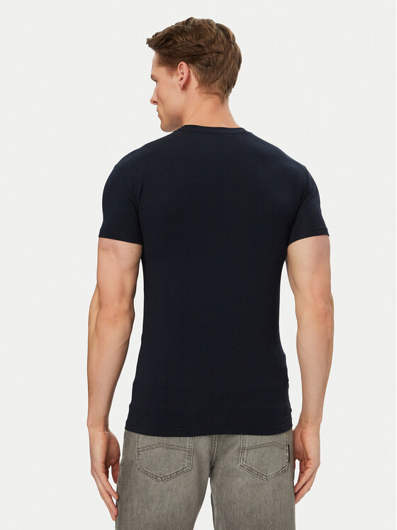 Emporio Armani Underwear Emporio Armani Underwear Majica EM000375 AF18890 UB102 Modra Slim Fit
