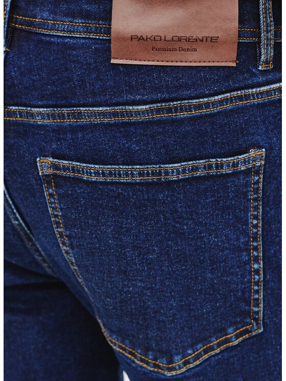 Pako Lorente Pako Lorente Jeansy P25SF-WJ-001 Granatowy Regular Fit