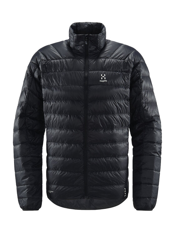 Haglöfs Haglöfs Kurtka puchowa L.I.M Down Jacket Men Czarny Regular Fit