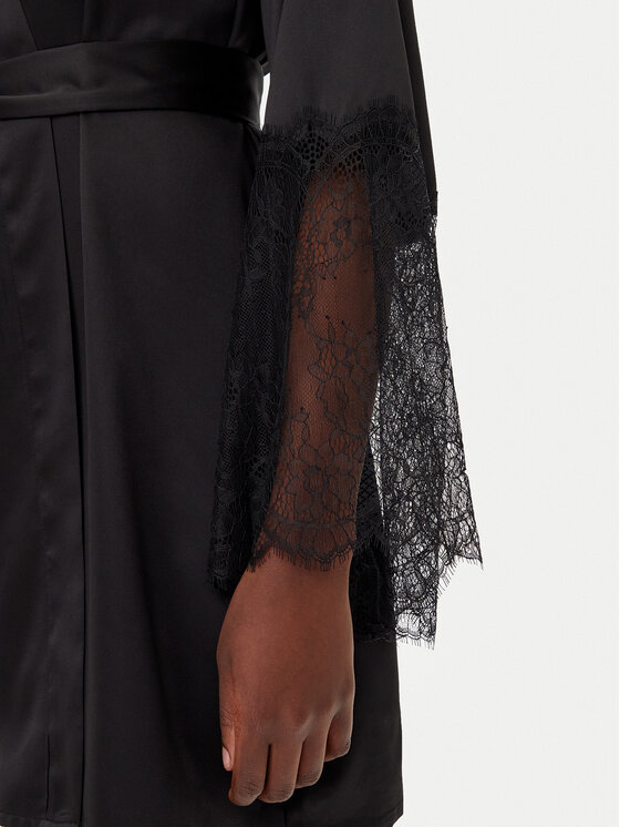 Hunkemöller Hunkemöller Hommikumantel 207210 Must