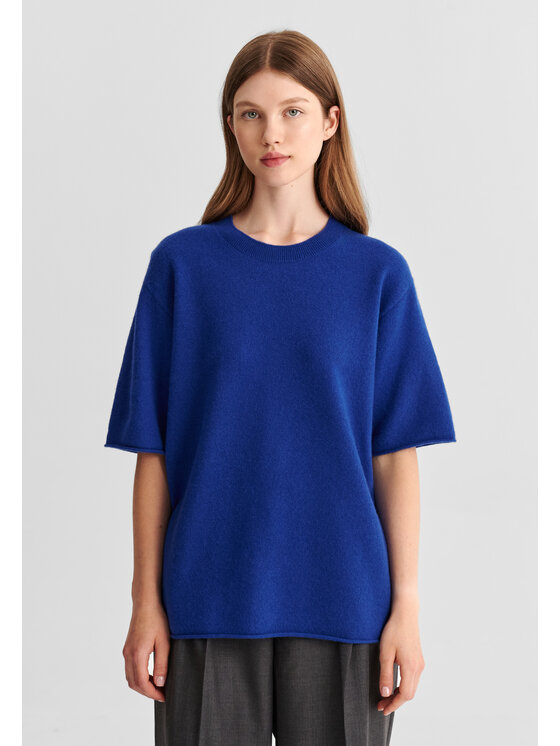 TATUUM TATUUM Sweter EFERIA Niebieski Classic Fit