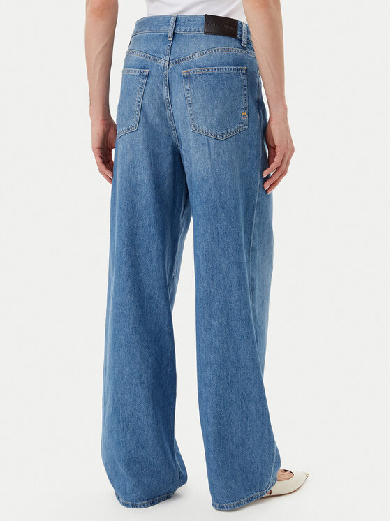 PINKO PINKO Traperice 104601 A2DR Plava Relaxed Fit