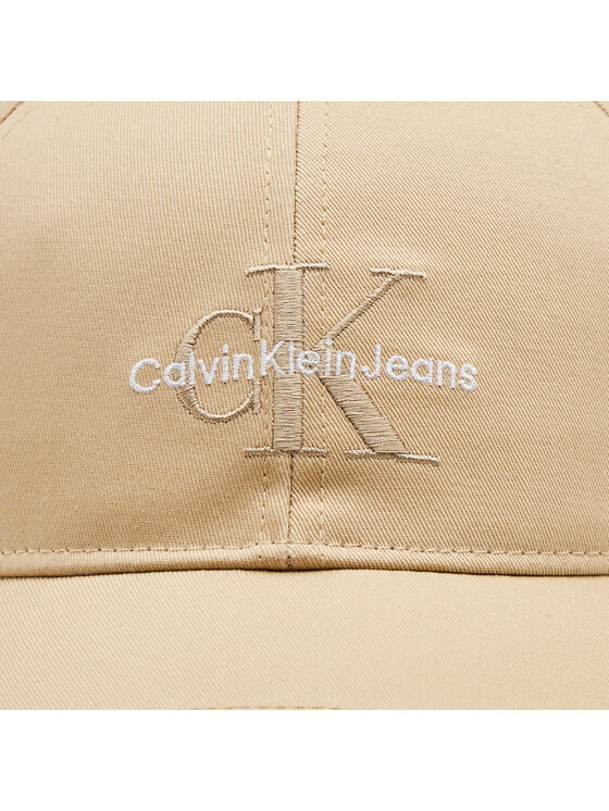 Calvin Klein Calvin Klein Kepurė su snapeliu Monologo Embro K50K512180 Smėlio