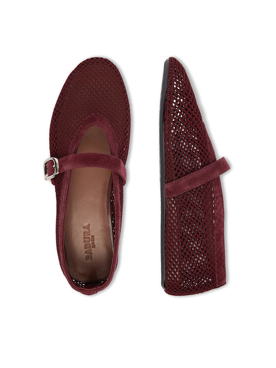 Badura Badura Balerinke MIMOSA-SLT-24067P-52 Bordo rdeča