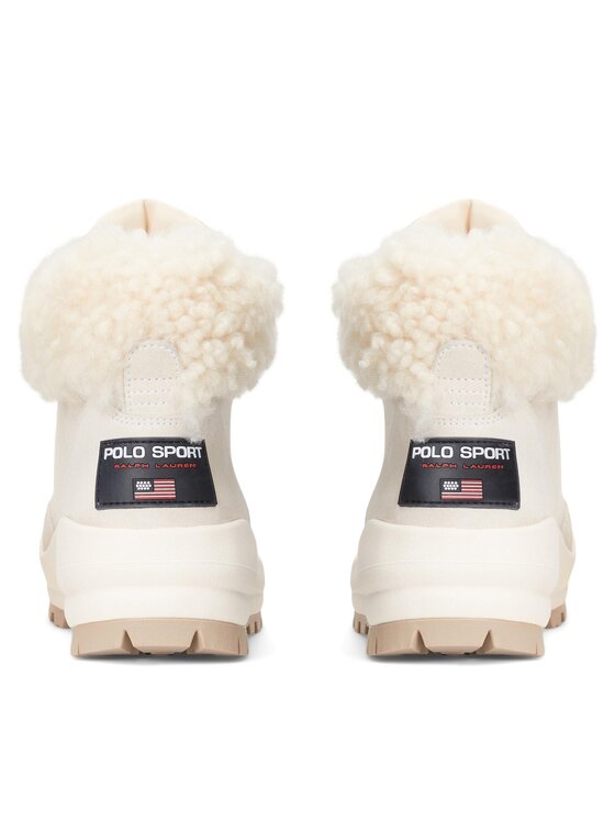 Polo Ralph Lauren Polo Ralph Lauren Stiefeletten 804917245001 Écru