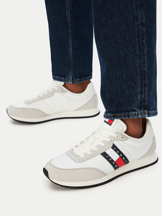 Tommy Jeans Tommy Jeans Sneakersy Tjm Classic Runner EM0EM01709 Biały
