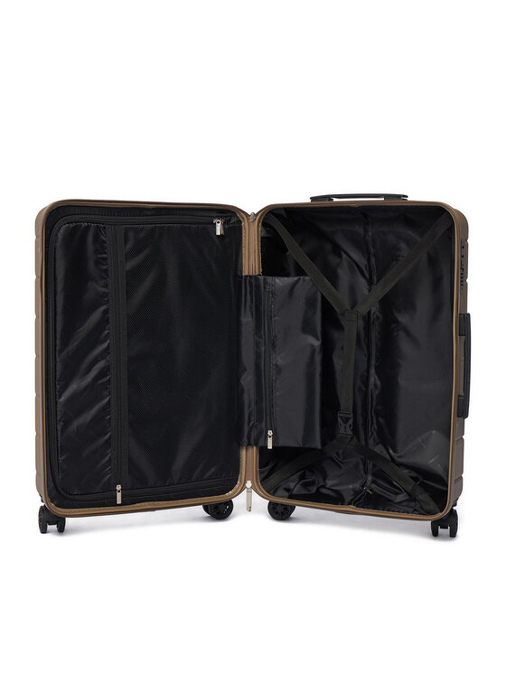 GINO ROSSI GINO ROSSI Vidutinio dydžio lagaminas CEO-GIN-M-004-BEIGE Smėlio