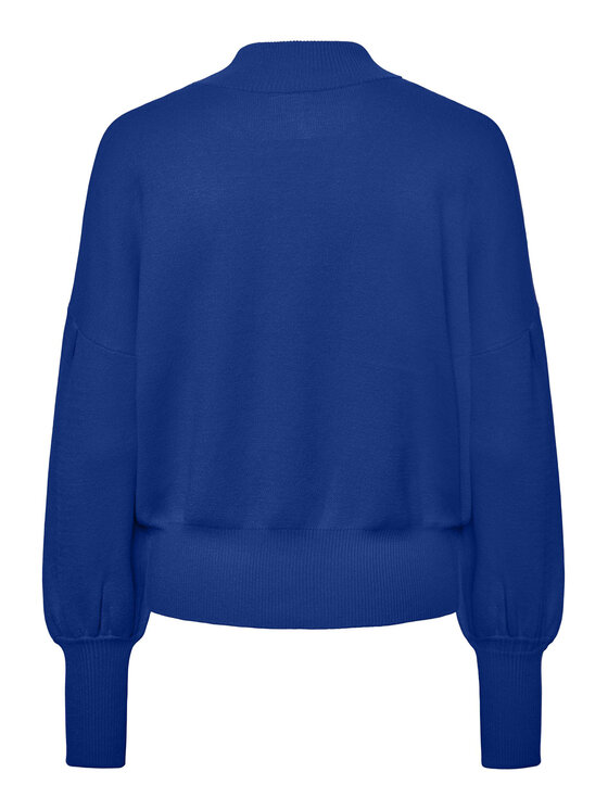 YAS YAS Rollkragenpullover 26030697 Blau Regular Fit