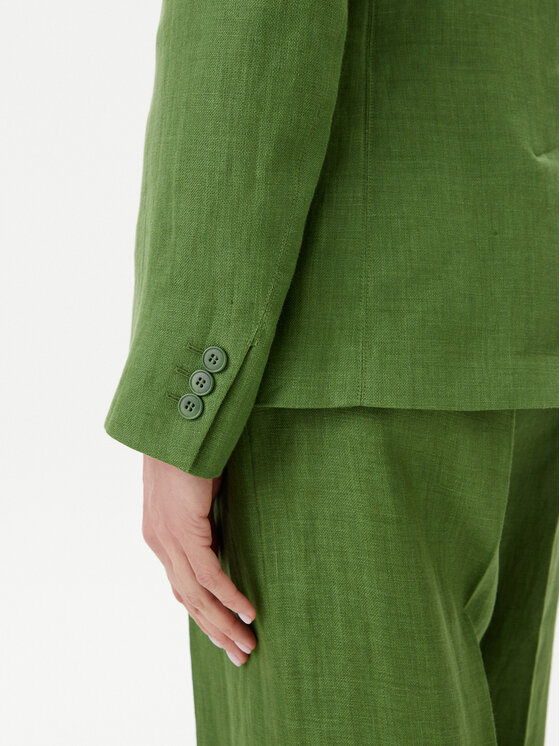Weekend Max Mara Weekend Max Mara Sacou Nalut 2515041012 Verde Regular Fit