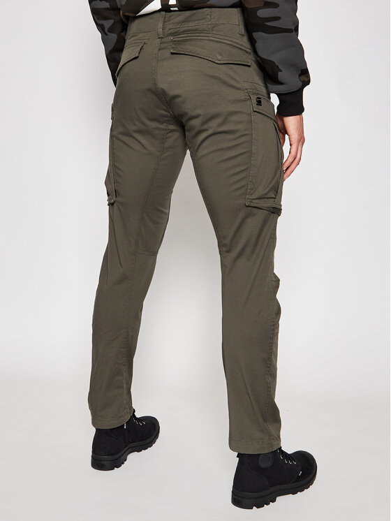 G-Star Raw G-Star Raw Spodnie materiałowe Rovic D02190 5126 1260 Szary Regular Fit