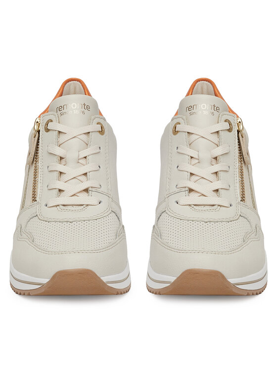 Remonte Remonte Sneakersy D0T10-80 Écru