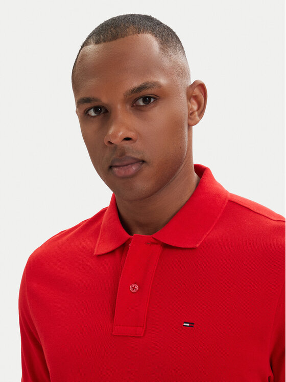 Tommy Jeans Tommy Jeans Polo särk DM0DM22711 Punane Regular Fit