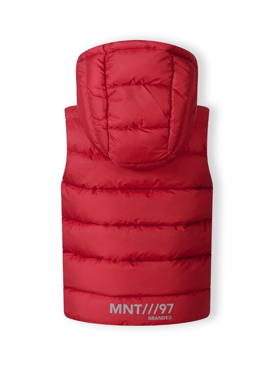 minoti minoti Kamizelka 33GILET500 Czerwony Regular Fit
