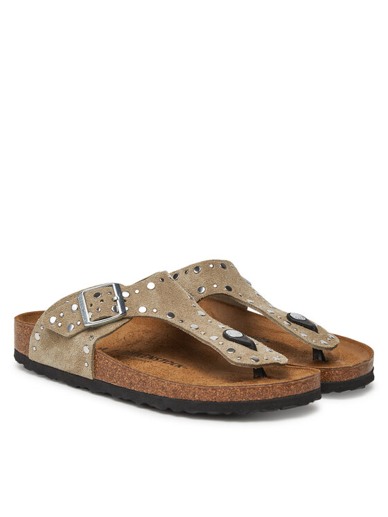 Birkenstock Birkenstock В'єтнамки Gizeh Rivet 1029467 Коричневий