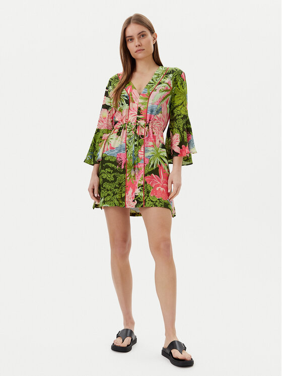 Maaji Maaji Strandkleid Neo Hawaiian Enjoyable PT2472CPO004 Bunt Regular Fit