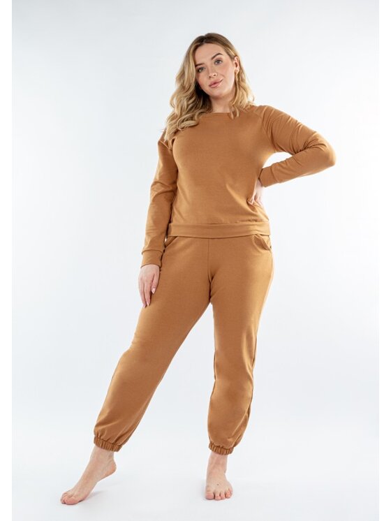 DKaren Sport DKaren Sport Dres Wenezja Brązowy Classic Fit