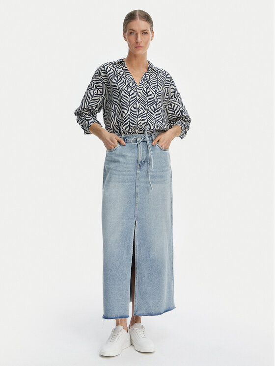 Vero Moda Vero Moda Hemd Josie 10315150 Dunkelblau Oversize