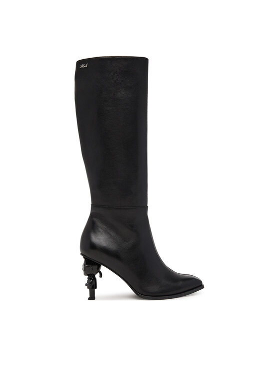 KARL LAGERFELD KARL LAGERFELD Kozačky KL39175 Černá