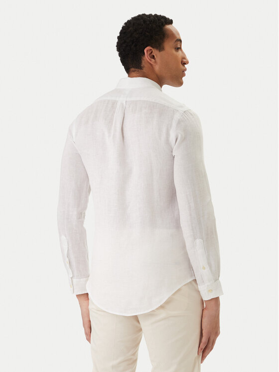 Polo Ralph Lauren Polo Ralph Lauren Särk 710968915505 Valge Slim Fit