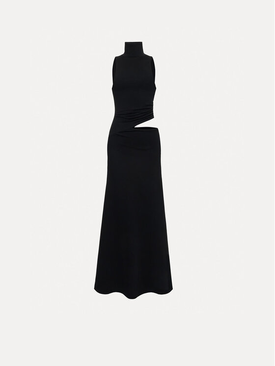 La Mania La Mania Vestito da giorno ASHER Nero Basic Fit