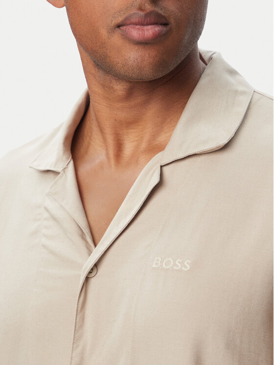 BOSS BOSS Camicia Fresh Shirt 50561522 Beige chiaro Regular Fit