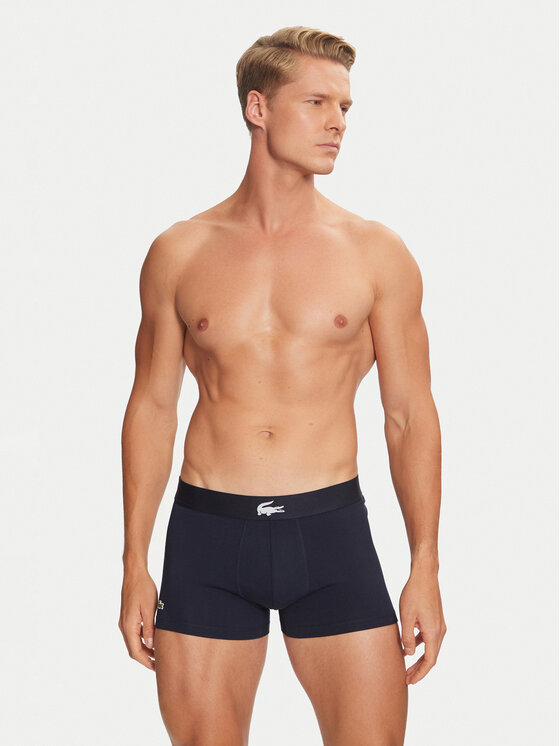 Lacoste Lacoste Set di 3 boxer 5H1803 Multicolore