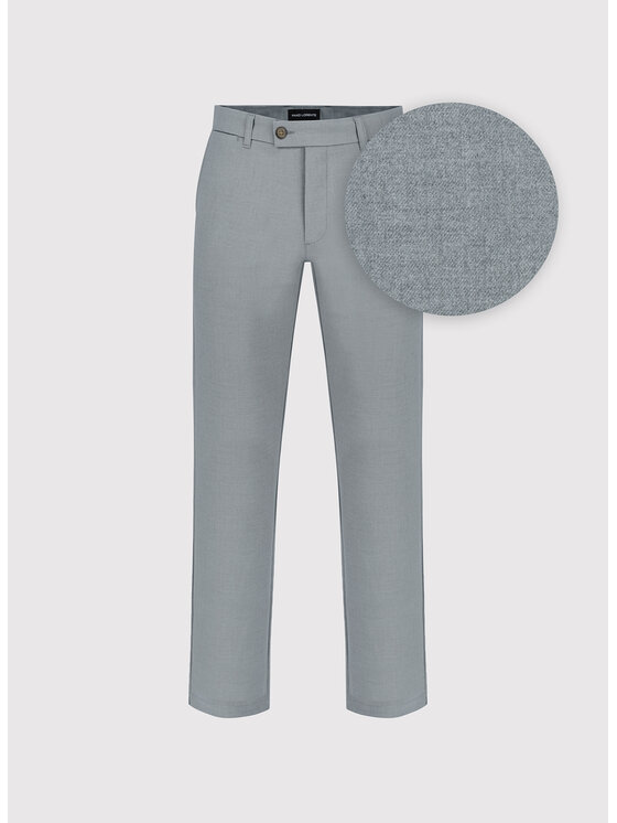Pako Lorente Pako Lorente Chinosy P26WF-WX-005 Szary Regular Fit