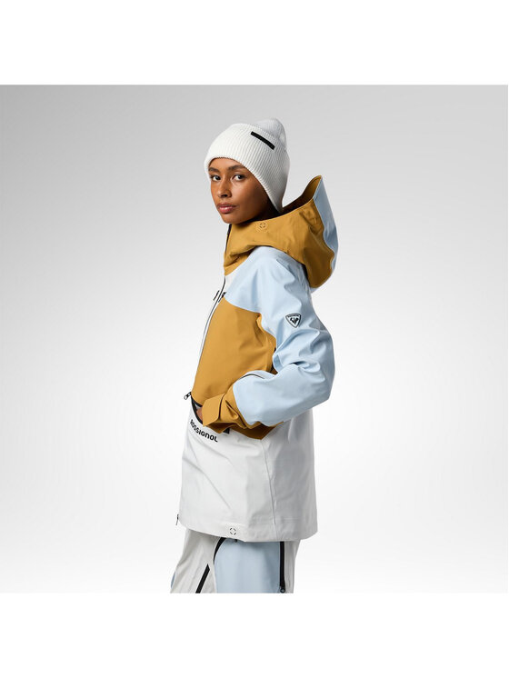 Rossignol Rossignol Kurtka narciarska W Proclivity 3L Shell Jacket Biały Relaxed Fit