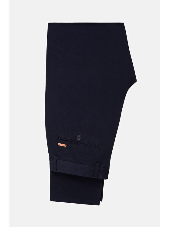 Lancerto Lancerto Spodnie materiałowe Dennis SP082220000003 Granatowy Regular Fit