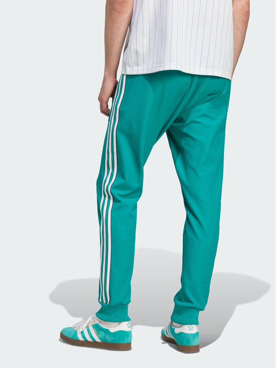 adidas adidas Spodnie dresowe 158314 Zielony Slim Fit