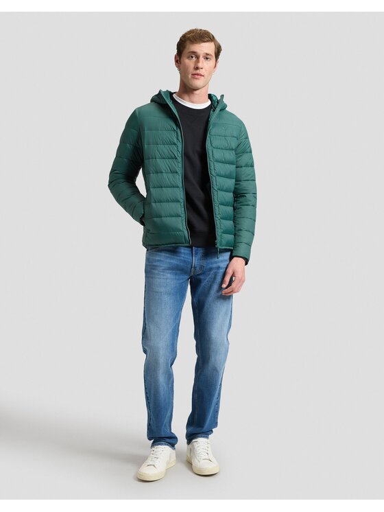 Lee Lee Kurtka puchowa PUFFER JACKET Zielony Regular Fit