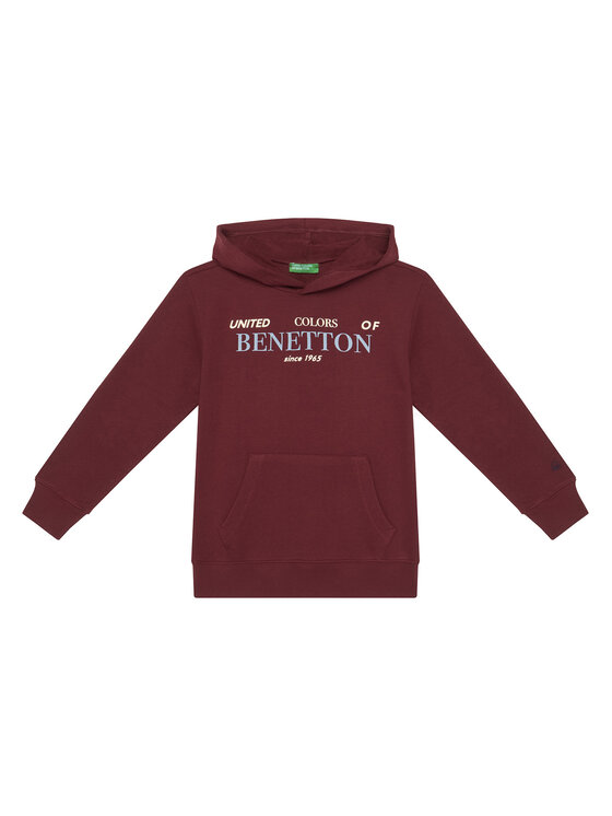 United Colors Of Benetton United Colors Of Benetton Pulóver 3J68C204V Bordó Regular Fit