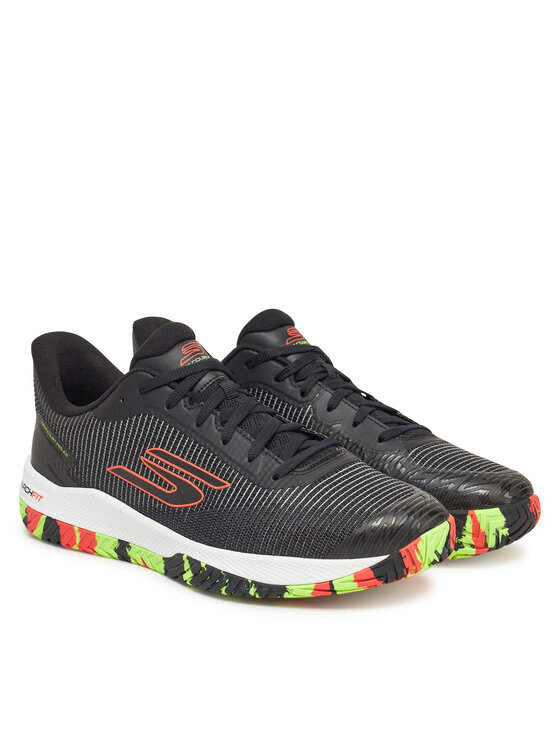 Skechers Skechers Buty do tenisa Skechers Viper Court Pro 2.0- 246109/BKMT Czarny
