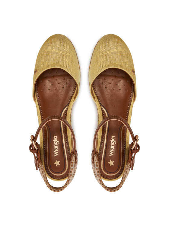 Wrangler Wrangler Еспадрильї Bela Women Semi Wedge 20241055.85A Жовтий