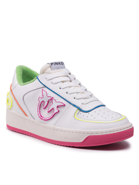 PINKO Pinko Сникърси Bondy 1 Basket Sneaker PE 22 BLKS1 1H2110 Y853 Бял