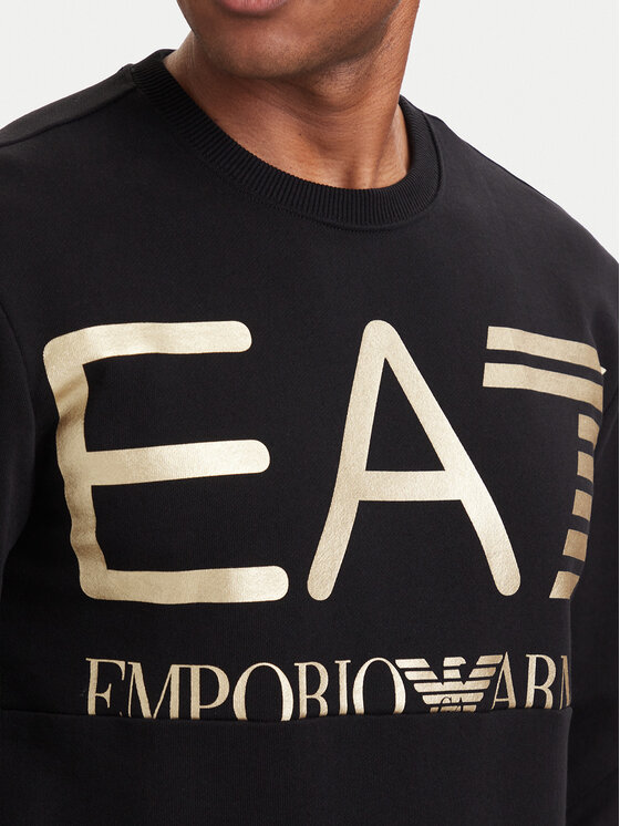 EA7 Emporio Armani EA7 Emporio Armani Mikina 7M002201 AF27189 MC004 Čierna Regular Fit