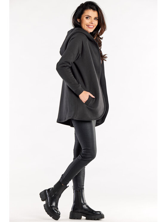 Infinite You Infinite You Felpa M327 Grigio Basic Fit