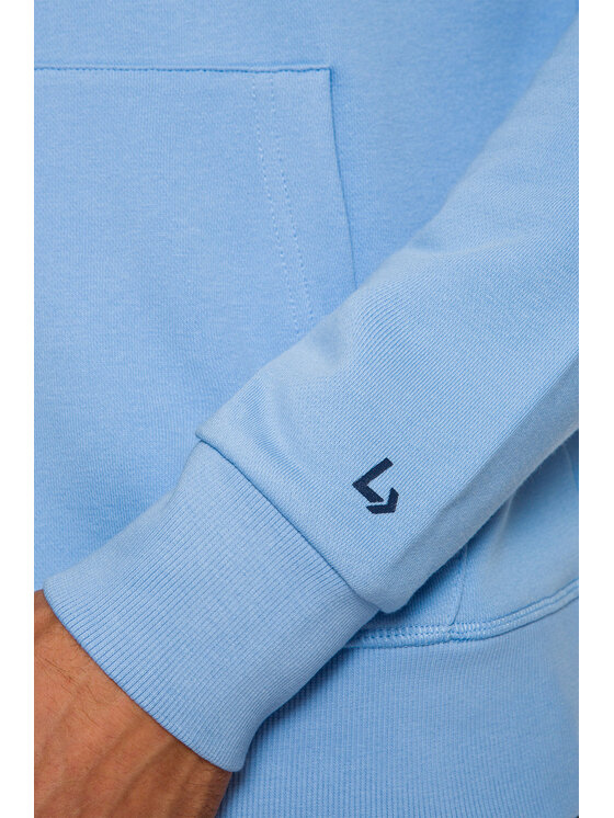 Lancerto Lancerto Bluza Hank Błękitny Regular Fit