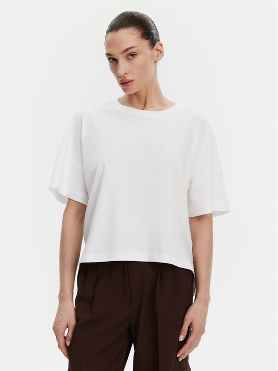 French Connection French Connection T-Shirt 76BZA Biały Relaxed Fit