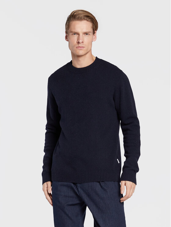 Lindbergh Pulover 30-800147 Mornarsko modra Regular Fit