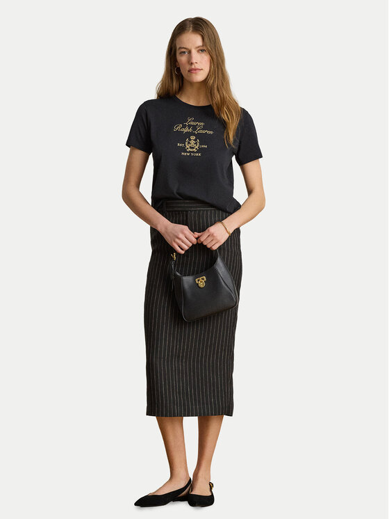 LAUREN RALPH LAUREN LAUREN RALPH LAUREN Póló 200P13943001 Fekete Regular Fit